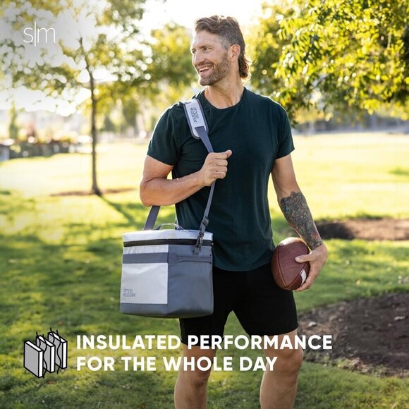 Simple Gray No Modern Camp Kitchen Day Cooler Polyester ice chest - Picture 4 of 6